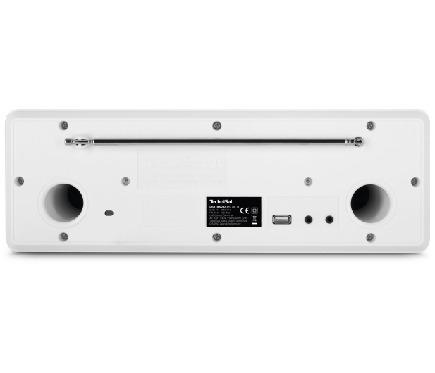 TechniSat DIGITRADIO 370 CD IR Białe - 653432 - zdjęcie 2